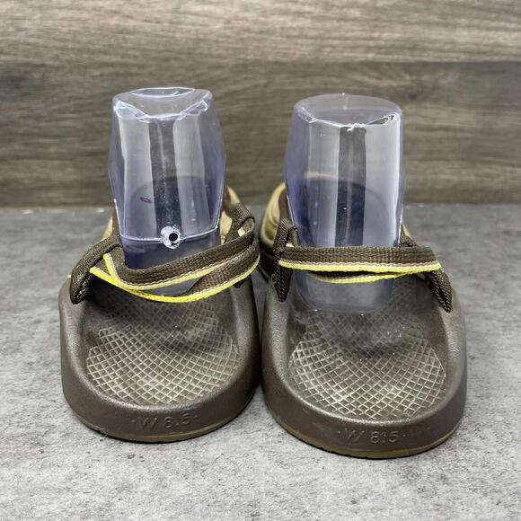 Chaco Devotee Slingback Sandals Womens Size 8.5 Slip On Brown Leather Closed Toe - Picture 6 of 9